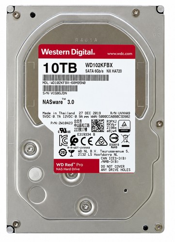 Red pro 10tb - wd, wd102kfbx