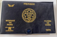HN Francia 1979 serie zecca con 50 franchi Ag in confezione FDC  r450