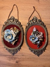 Coppia Cornici Bronzo Ovali