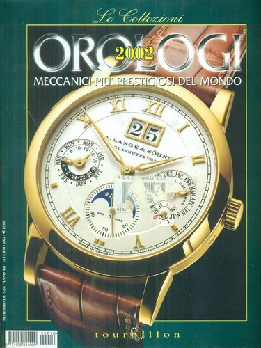 Orologi 2002 vol 1 - orologi, n.