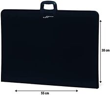 Niji Cartella Porta Disegni Nero Cm 55X38X3