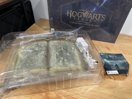 Hogwarts legacy book - and, wand