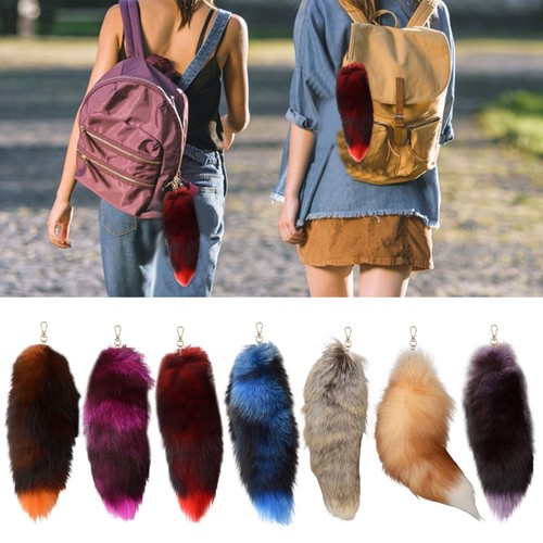 Long cute tail - 3d, keychain