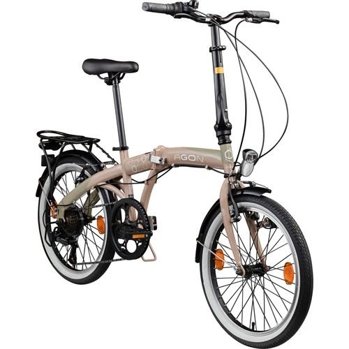 Bicicletta pieghevole agon - bicicletta,