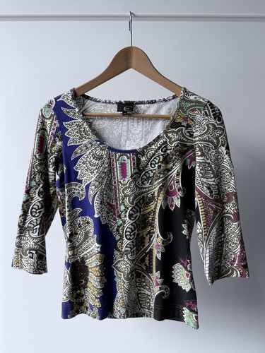 Top blusa multicolore - , floreale