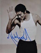 MICHAEL JACKSON RISTAMPA FOTOGRAFICA FIRMATA AUTOGRAFATA 8x10