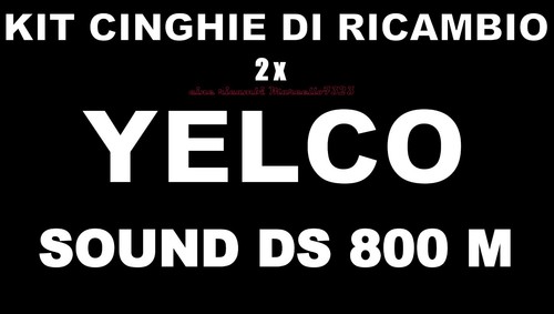 Cinghie ricambio 2 x - di,
