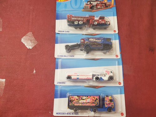 Lotto semirimorchi mattel - lotto, 4