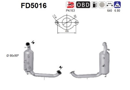 Filtro antiparticolato dpf - antiparticolato,