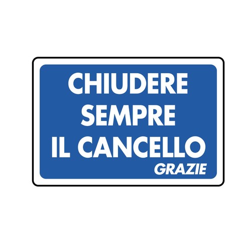 Cartello segnaletico - cartello,