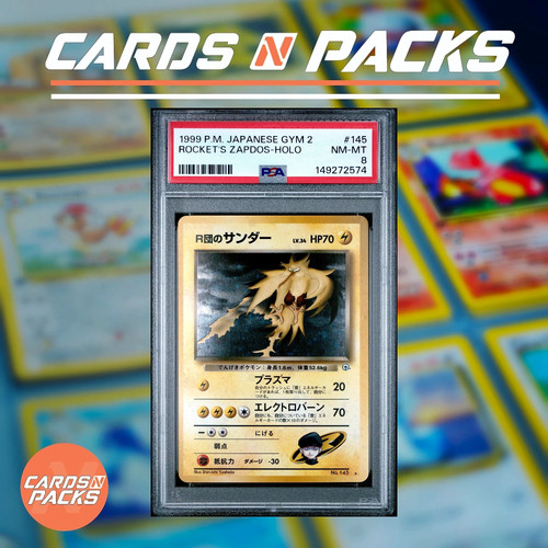 Carte pokemon rocket zapdos - pokemon, rocket's