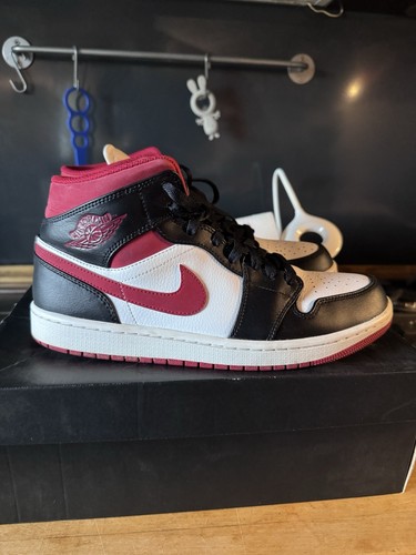 Air jordan mid black - air,