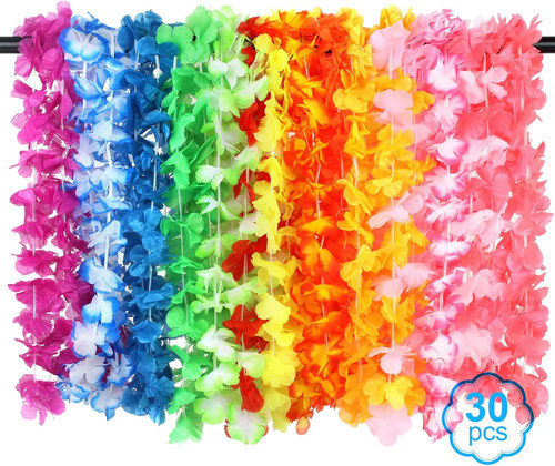 Pezzi ghirlanda hawaiana - 30,