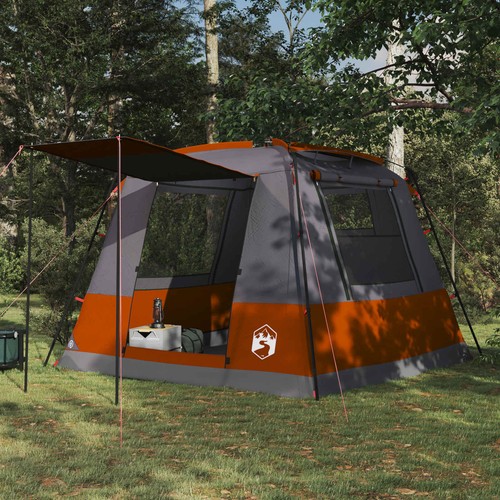 Tenda party grigio arancione - tenda, e
