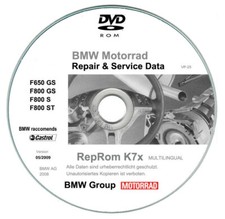 Bmw F650 Gs - F800 GS - F800 ST - F800 S manuale officina  repair manual su cd