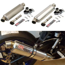 Silenziatore universale Yoshi per moto - 38-51 mm, compatibile con BMW, Yamah...