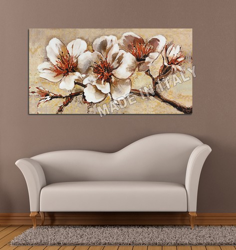 Quadro moderno fiori germogli - quadro,