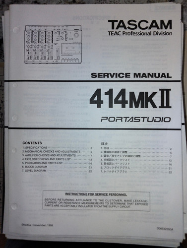 Manuale servizio di - manuale,