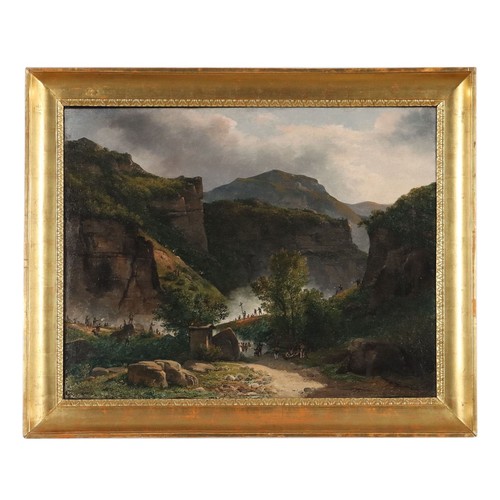 Quadro antico dipinto g - quadro,