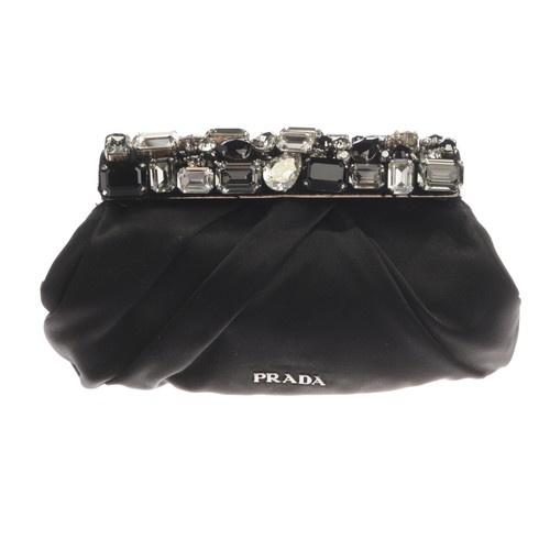 Prada clutch nera ottima - prada,