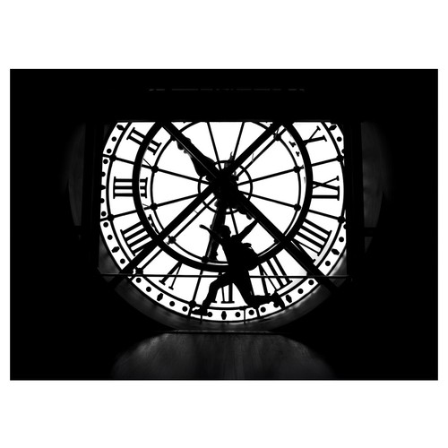 Stampa tela orologio del - su,