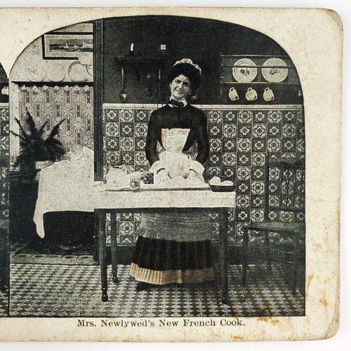 Pretty french maid cook - pretty,