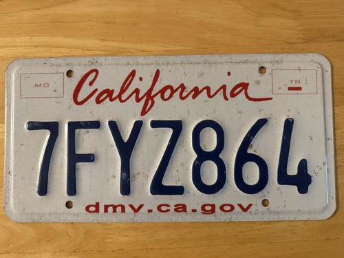 Vintage california number - vintage,
