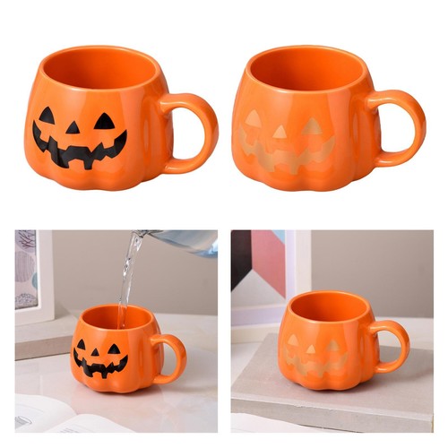 Tazza ceramica con zucca - in,