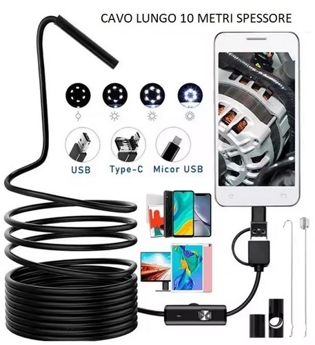 Telecamera endoscopio android - telecamera,