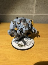 WH 40k Dreadnought Space Wolves Oop Metal Well Painted Space Marines