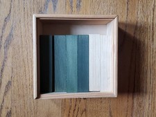 Kapla Blocks: Blocchi da Costruzione in Legno SET COMPLETO 40 Pezzi Verde Naturale Nero