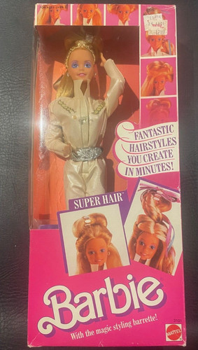 Barbie super hair mattel - super,