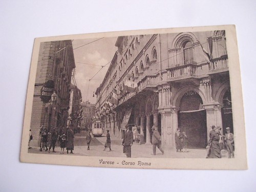 Varese corso roma - tram,