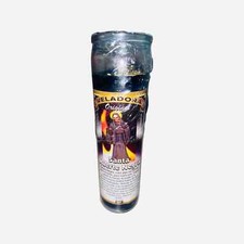 Santa muerte negra veladora - negra,