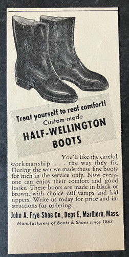 Stivali half wellington - half-wellington, 1948