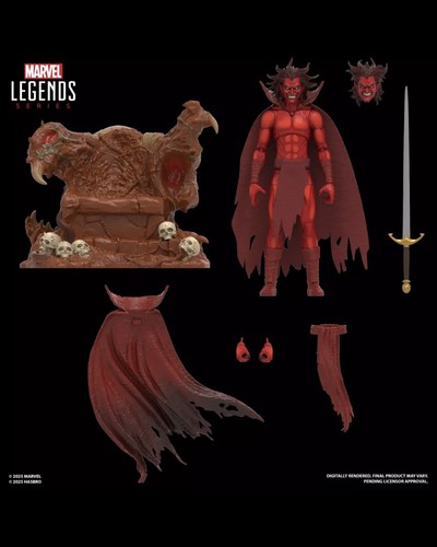 Marvel legends serie mefisto - serie,