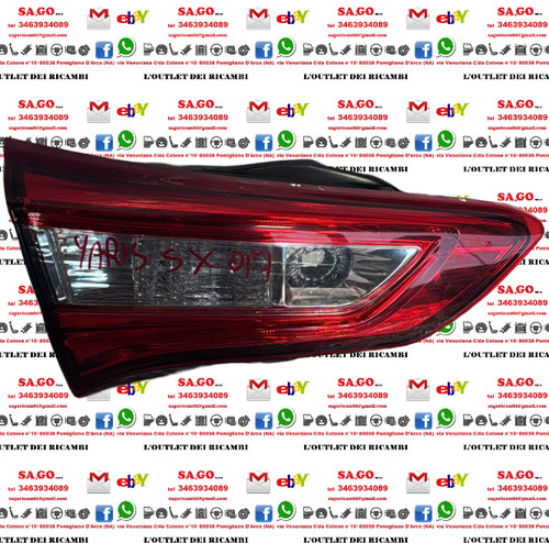 Stop fanale posteriore interno - fanale,