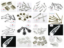 Ferma Capelli Fermagli Forcine Mollette Becco per Capelli Argentati Bronzo (R20)