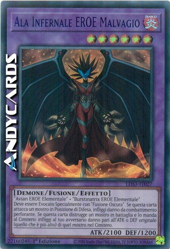 Ala infernale eroe malvagio - ala,
