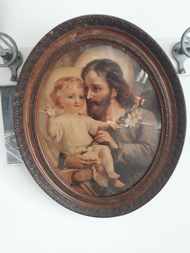 Quadro antico 800 san - quadro, giuseppe