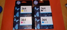 4 cartucce stampante HP 364