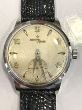 Zenith Sporto Vintage Acciaio Steel Case Swiss Made Mens Watch Cal. 40 33,5mm