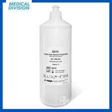 Crema Conduttiva per TECAR terapia diatermia radiofrequenze flacone da 1 kg