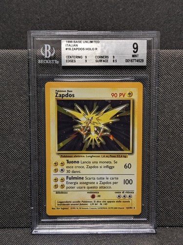 Beckett bgs zapdos set - bgs,