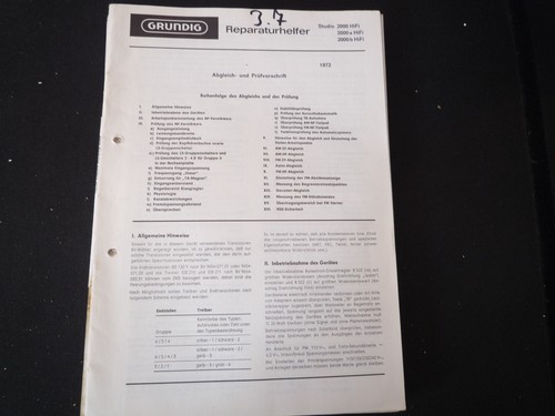 Manuale servizio originale - manuale,