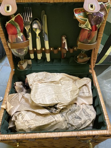 Cestino picnic vintage - cestino, da