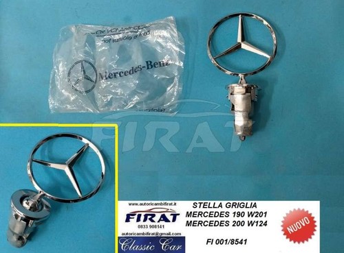 Fregio stella griglia mercedes - fregio,