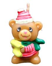 PICCOLA CANDELA ORSO ORSETTO "