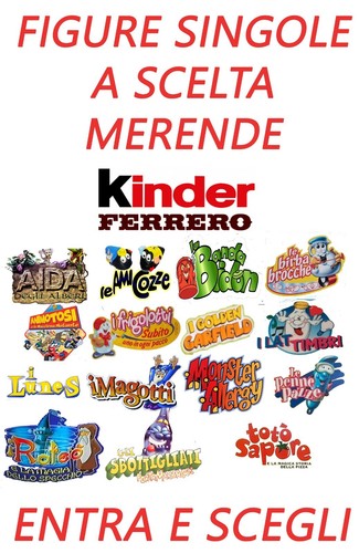 Kinder ferrero figure - ,