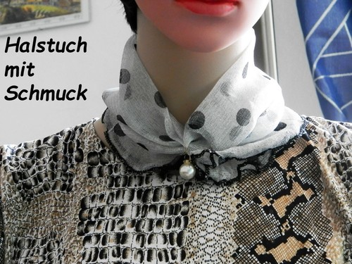 Scaldacollo donna foulard con - scaldacollo,